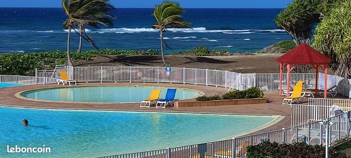 Ti.Maanga Vue Mer Pieds Dans L'Eau Saint-Francois (Grande-Terre) Exterior foto